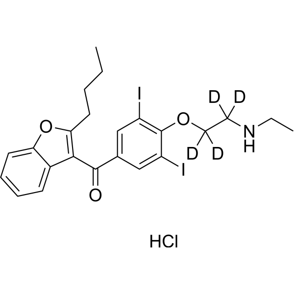 Desethyl Amiodarone-d4 hydrochloride 1189960-80-2